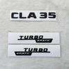 Letras 3D CLA 45 S ABS emblema TURBO 4matic para Mercedes Benz AMG guardabarros de coche maletero C117 C118 CLA45S pegatina acceRR1