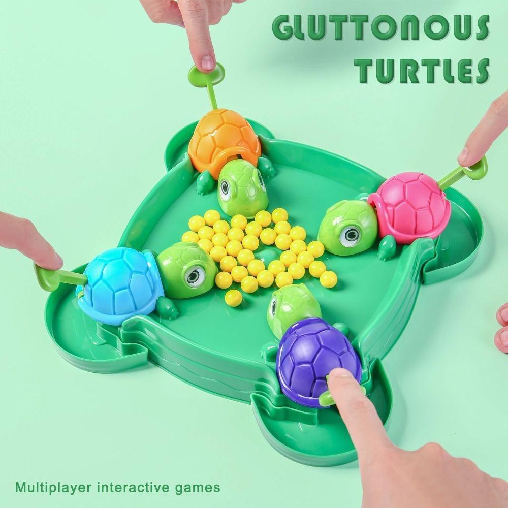 Safe Material Turtles Eat Beans Game Interactive Feature Educational Toy  Gift