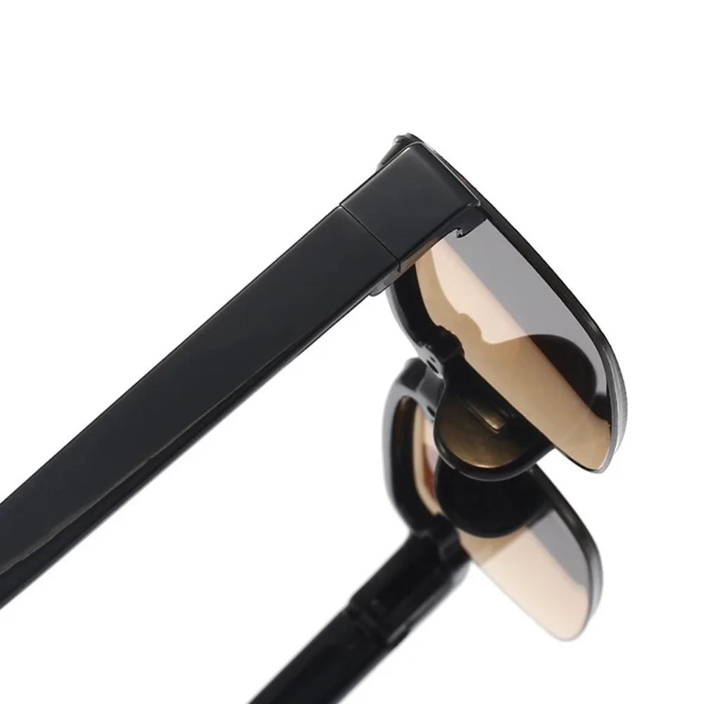 Полурамочные очки для чтения из натурального камня — фото 7