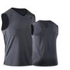 Herren Sportweste Shirts Bodybuilding Tanktops Training Gym Tee Ärmellose V-Ausschnitt Jacke