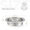 Stainless Steel G Cup Small Capsule Conversion Filter Adapter for Vertuo Next Pop Machine for Nespresso Coffee Capsule Reusable