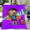 1pc Blanket Feid6 Print Design, Lightweight Blanket for Sofa, Bed- Soft &Warm, Gift for All Seasons Like Christmas, Halloween