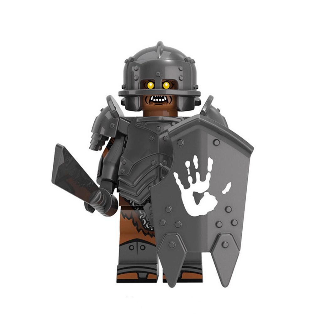 Kt1033 Magic Lord Mini Figure Series Powerful Orc Xp254-261 Children's Educational Building Toy