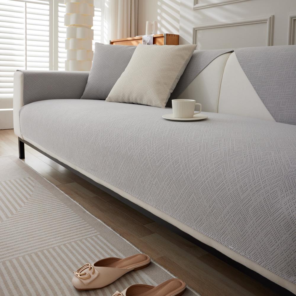 

Легкая подушка для дивана, роскошная высококачественная универсальная нескользящая подушка на четыре сезона, натуральная кожа, комбинированная подушка для наложницы 70X70