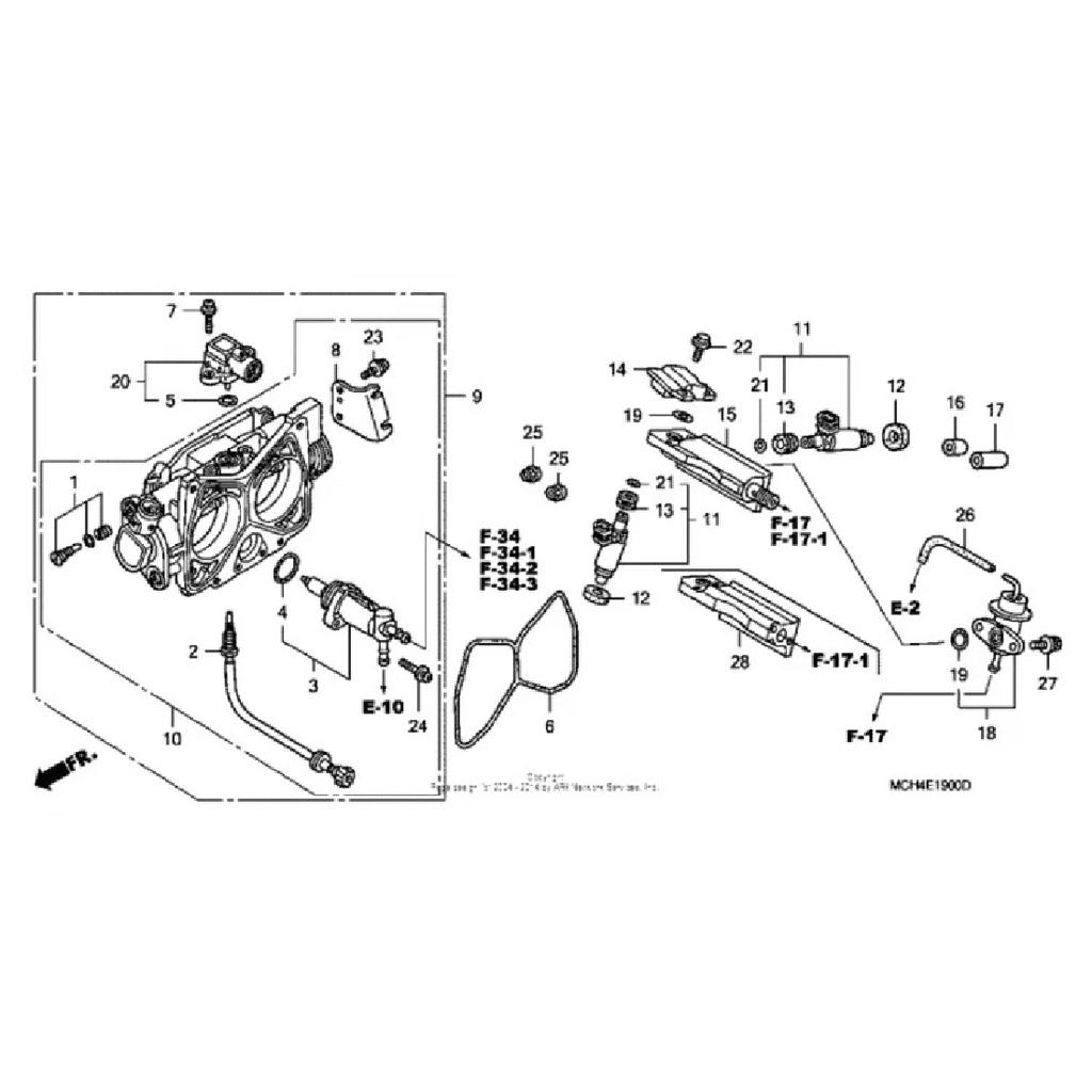 Fuel Injection Pressure Regulator 3.0 3.5Bar 16740-MCH-013 For Honda VTX1800 R/C/S 02-04 CBR900RE CBR954RR CBR929RE 16740MCH013