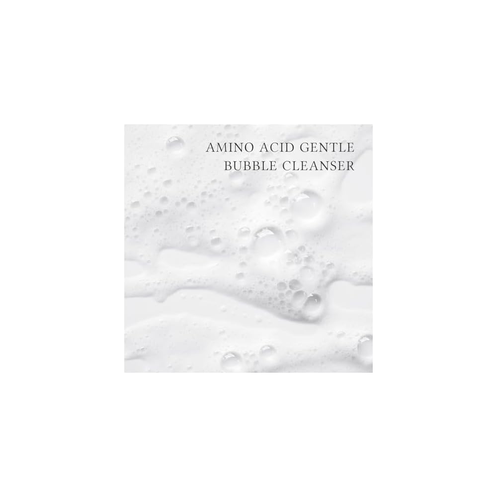 Amino Acid Bubble Cleanser 140ml, Foaming Face Wash, Pump Type, High Moisturizing, Cleansing Face