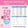 Mathematical Calculations Montessori Math Toy Beginners Practice Arithmetic Fraction Test Card Learning Tools for Primary School