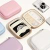 PU Leather Portable Camera Pouch Hard Shell Camera Protective Cover  Accessories Storage