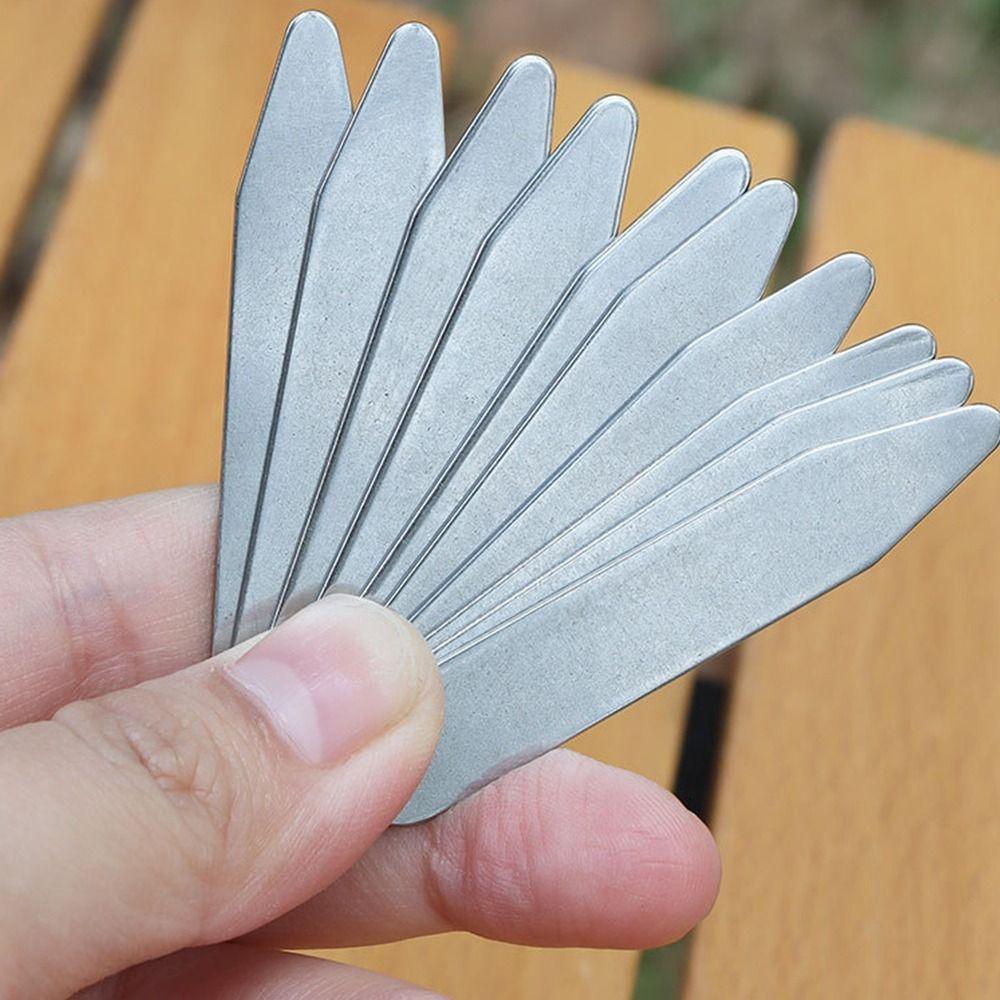 40Pcs Collar Shaper Fixed Pads Shirt Collar Support Shaping Collar Stiffeners  Clothes Accessories