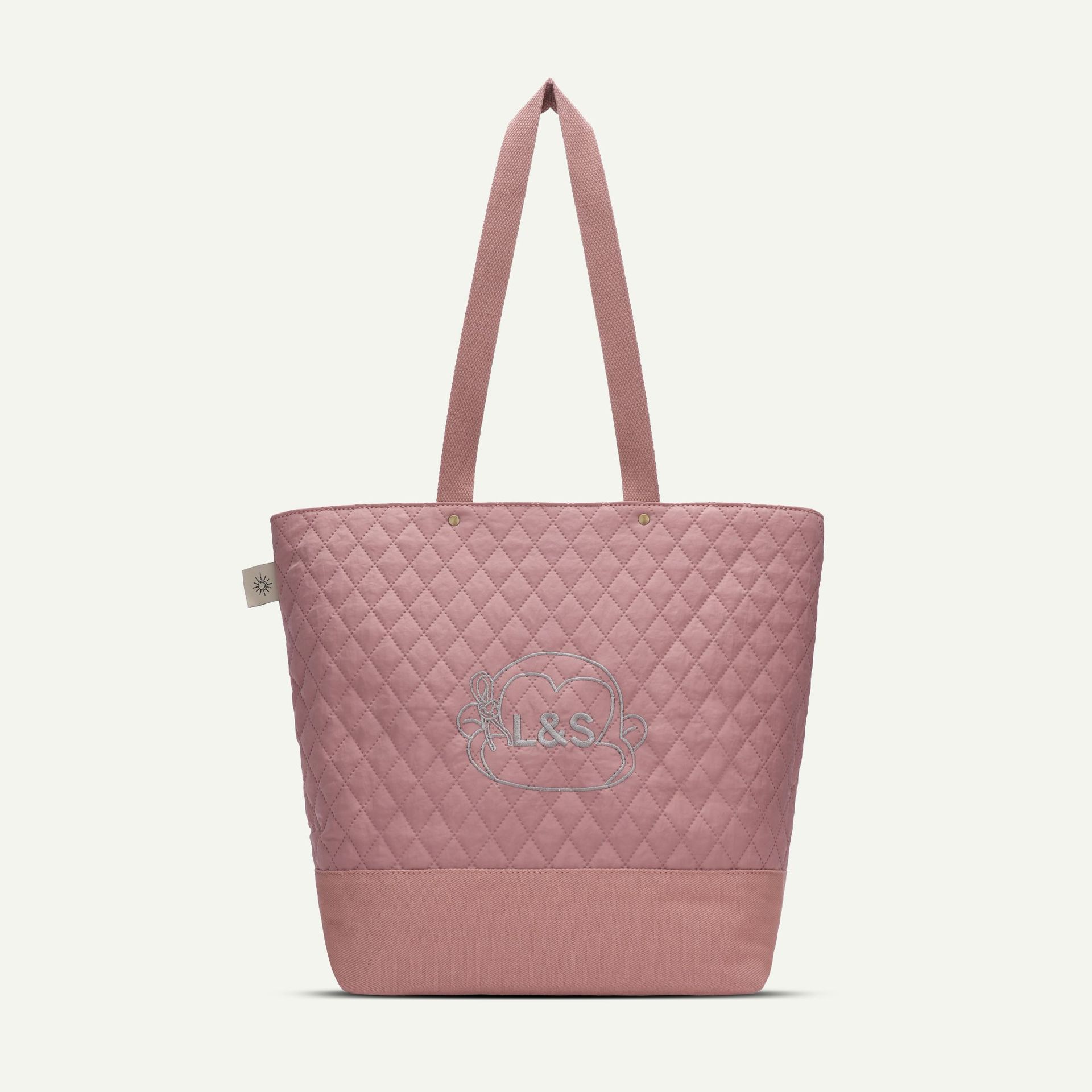 Нишевый Дизайн Ретро Нейлоновая Хлопковая Сумка-Ведро Легкая Большая Вместимость Для Поездок На Работу Наплечная Женская 40x13x33cm