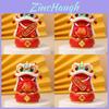 Chinese Style Resin Lion Figurine Home Decor For New Year Celebration Gift