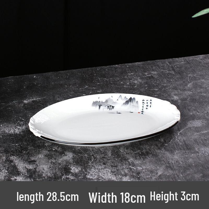 Restaurant Ceramic Serving Plate