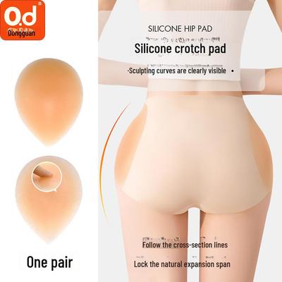 Imbottiture in Silicone Autoadesivo per i Fianchi - Design Senza Cuciture a Goccia d'Acqua
