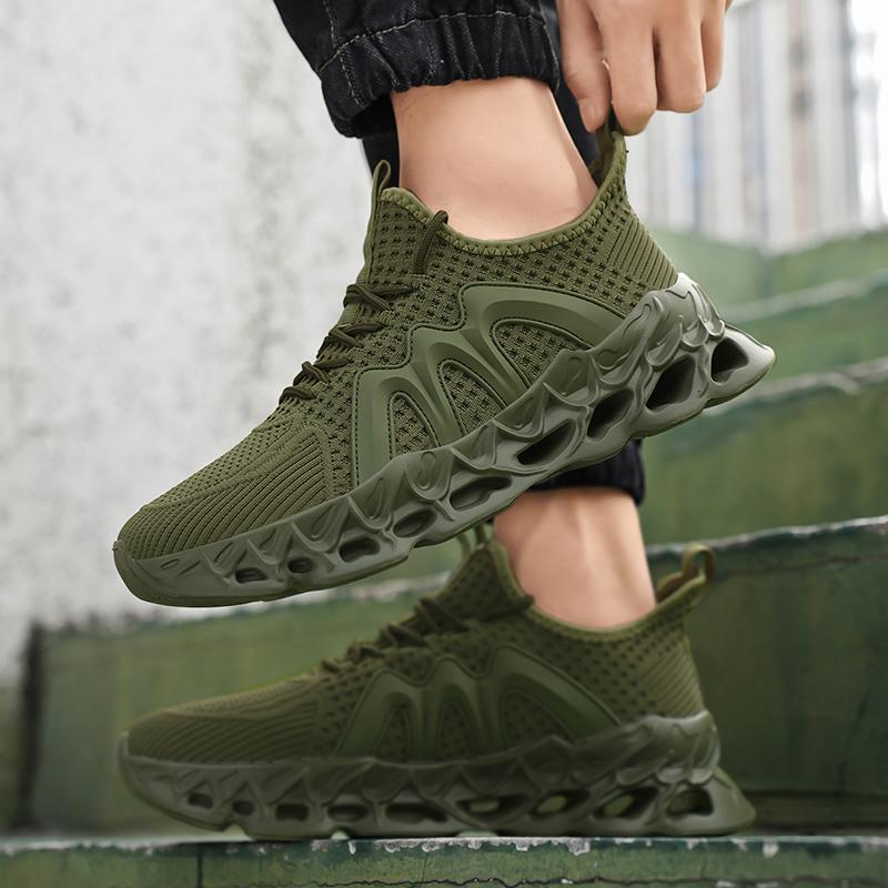 Boty pánské Tenisky Mužské ležérní Pánské Boty tenis Luxusní boty Trenér Závody Prodyšné Boty módní povaleči běhání Boty pro muže