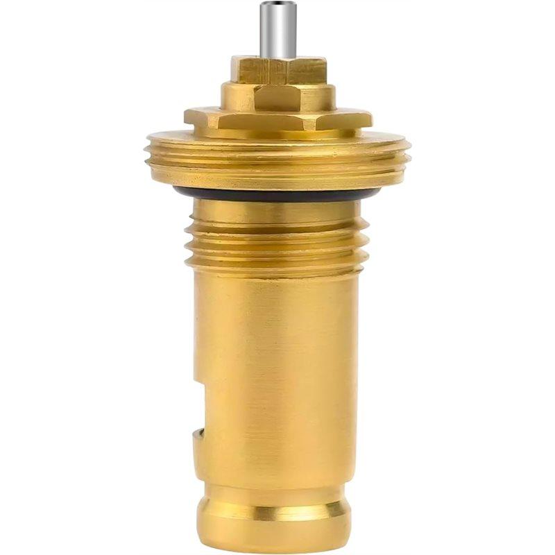 

ABFS Thermostatic Valve M30 X 1.5, G1/2 Thermostat, 1/2 Inch Radiator Valve Heating Body Valve, Heating Valve, Thermostatic Head золотий