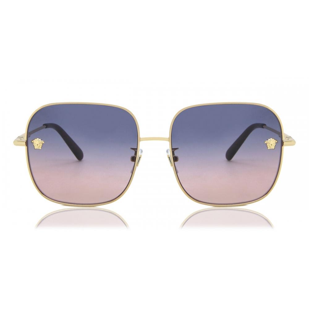 

Versace Women Sunglasses Asian Fit Ve2246d 1002i6 Gold/59-17-145