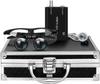 Kurtvenid Binocular Magnifier with 1W Spotlight and LED Portable for Laboratory and Easy Storage 3.5x Lamp, Use, Appraisal, Lighting, (Black)