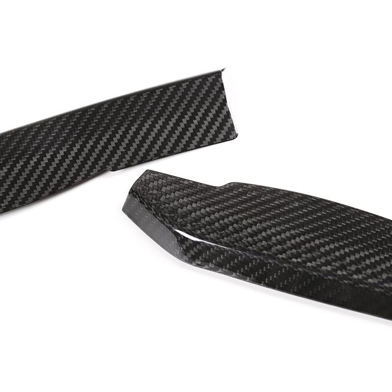 Black Carbon Fiber Style ABS Interior Center Control Side Trim Cover Cap Decor Moulding Fit For Toyota 86 Scion FR-S Subaru BRZ