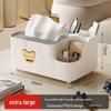 YOUQIN Multifunctional Desktop Tissue Box with Organizer