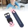 15mm Silicone Watch Band for Kids Water Proof Sport Watch Band Replacement with Stainless Steel Buckle