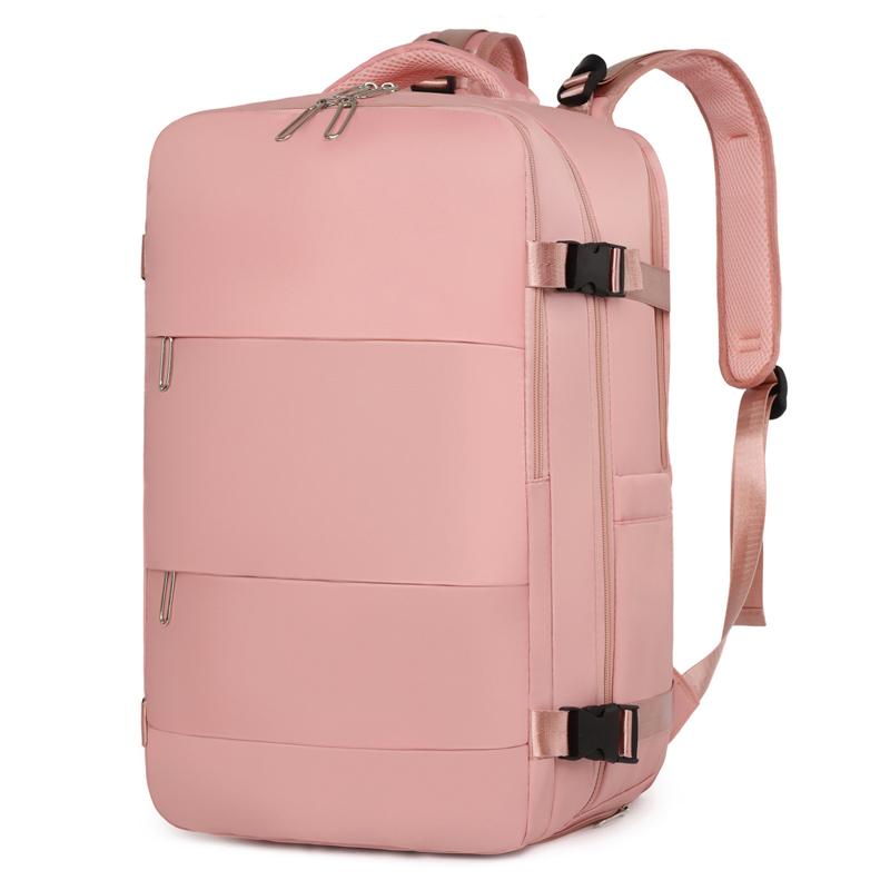 Women Laptop Backpack 15.6inch Teenage Girl USB Charging School Backpack Independent Shoe Bag Travel Backpack Outdoor Backpack