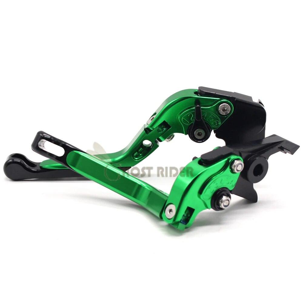 For Suzuki GSXR 1100/W 1989-1998 Adjustable Motorcycle Folding Extendable Clutch Brake Levers Set 1990 1991 1992 1993 1994 1995
