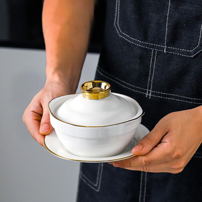Ting Le Ceramic Double-Boiler Stew Pot