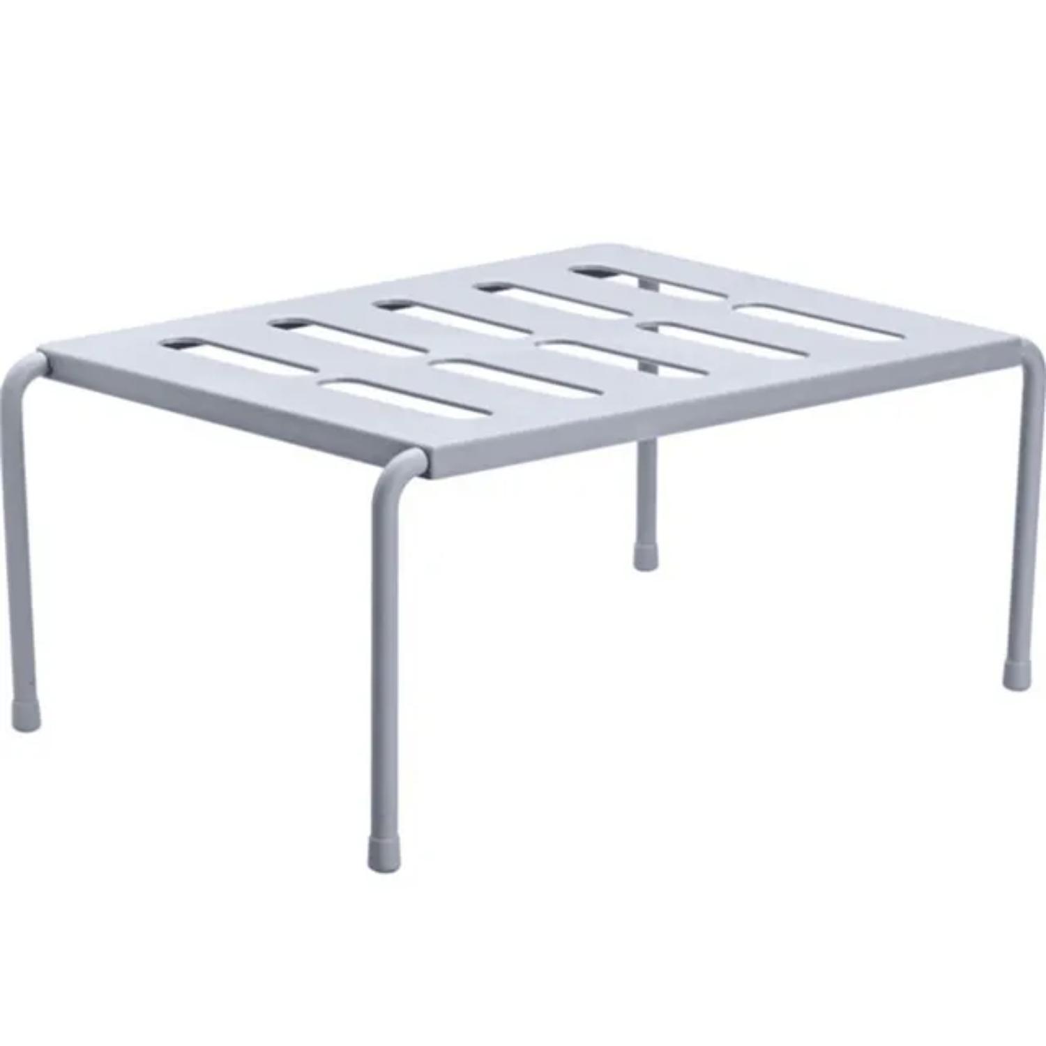 ABS Extensible Shoe Rack  Shelf Shoe Organizer Holder Under Sink  Rack Cabinet Organizer Household серый