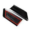 2Pcs Car Hood Vent Scoop Scoop Cover Side Fender Air Flow Intake Trims Accessory