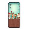 Christmas Snowman Deer Phone Case For Samsung Galaxy A50 A30 Note 8 9 20 Ultra A04 A50s A90 A40 A20e A10s A70 A20s M52 M33 M53