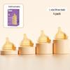 Anti-Colic High Borosilicate Glass Baby Bottle for Newborns (0-6 Months)