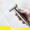 Nickle Brush Hand Held Toilet Bathroom Bidet Shower Head Spray Sprayer with Adjustable Pressure Shut-off Valve