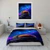 Astronaut Helmet and Galaxy. Bedding Sets Duvet Cover Sets Duvet Covers Pillowcases(1*Duvet Cover 2*Pillowcases Without Duvet Insert)