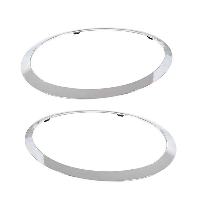 2 Stück Frontscheinwerferrahmen Scheinwerfer-Zierring für Mini Cooper F55 F56 F57 51137300631 51137300632 51712355791 51712355798