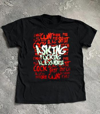 Vintage Gildan Trička Asking Alexandria Unisex Koncertní S až 5XL LO138 Unisex Tričko