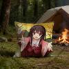 Kaguya Houraisan Polyester Printed Pillow Cover Square 30 35 40 45 50 55 Cm Soft for Sofa Bed Car Home Decor