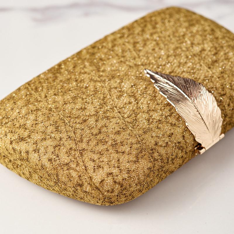 Women's Bag Leaf Hasp Handbag Luxury Designer Evening Clutches for Woman Elegant Brand Crossbody Bags Ladies Korean Purse