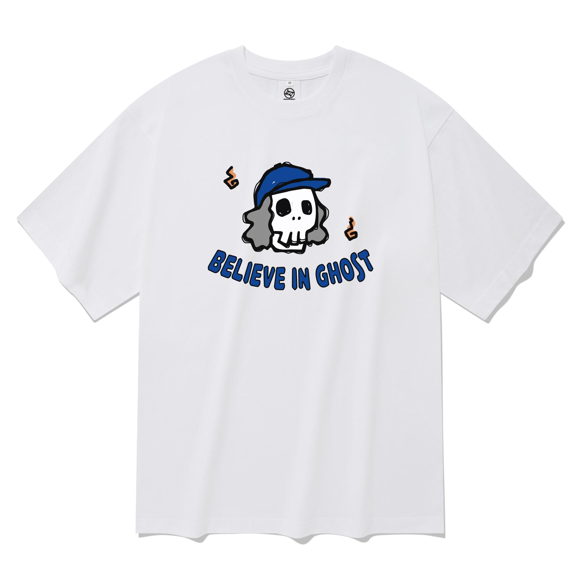 Radineo Young Ghost Short Sleeve T-Shirt White White (White)/S