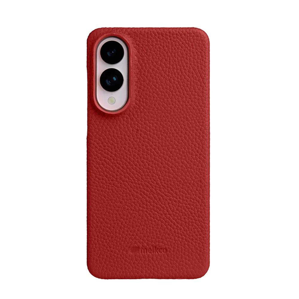 Melkco 100% Genuine Leather Case for Samsung Galaxy S25 Edge Ultra Plus Luxury Cover Handmade Real Cowhide Phone Cases S25 Ultra