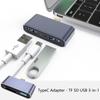 2 In 1/3 In 1 USB C OTG Conversion Adapter 200Mbps High Speed Type C To Type C/USB/SD TF Memory Card Reader Adapter