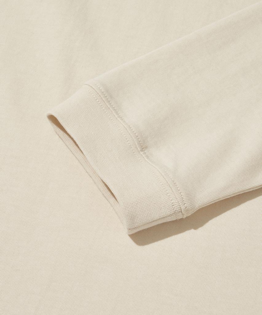 Welteoigseupelimeonteu Slash Longsleeves T-Shirts_Cream