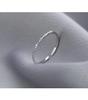 Anello Aperto in Argento Sterling S925 Placcato Oro 14K con Diamante per Donna - Elegante Anello alla Moda in Stile Coreano