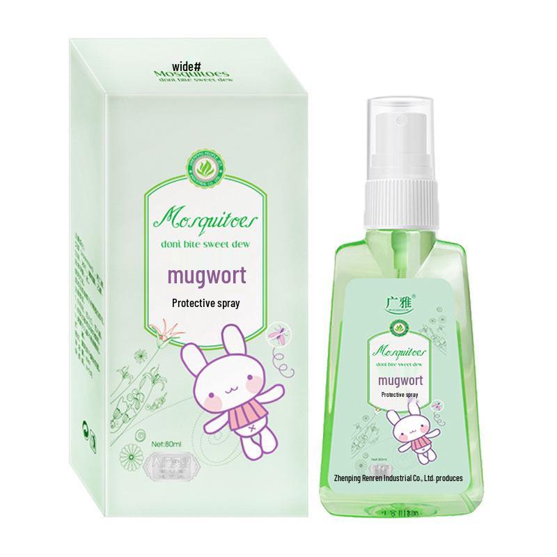 Cooling Plant-Based Anti-Itch Mosquito Repellent Spray for Outdoor Summer Use