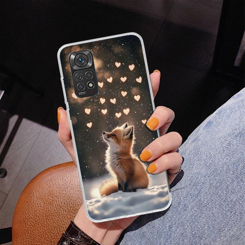

Animal Fox Phnoe Case for Phnoe Case for Xiaomi Redmi Note 15 14 14S 13 Pro Plus 12 12S 11S 11E 10S 10 11T 5G Unique Cover Coque Redmi Note 14 Pro 5G