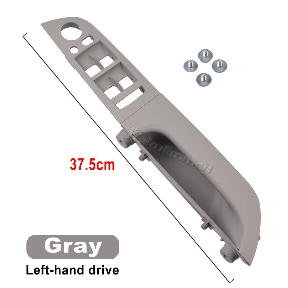 LHD Front Left Driver Door Armrest Cover Panel Trim Pull Handle For BMW 3 Series E90 E91 316 318 320 325