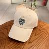 New baseball cap men's love embroidery cap women's sports shading simple letters fashion versatile trendy