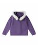 AI Yuan 2025 Winter Plus Size Women's Hooded Sweater with Fur Collar & Dual Zipper, Design MM F701.