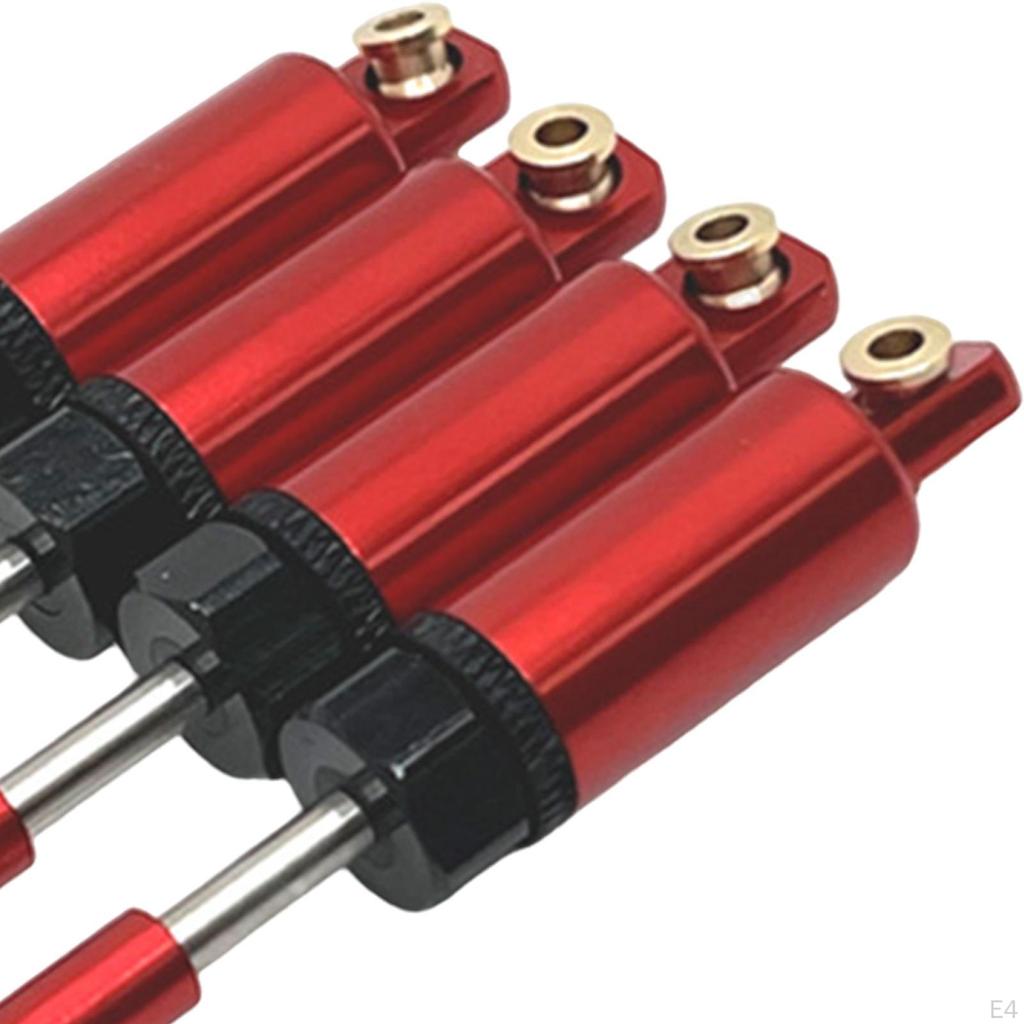 4 Pieces RC Car Shock Absorber Internal Spring Accessory Metal Upgrade 1/14