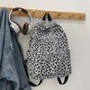 Nylon Schüler Schultasche Tagesrucksack Rucksack mit großem Fassungsvermögen Laptoptasche Rucksack mit Leopardenmuster Reisen