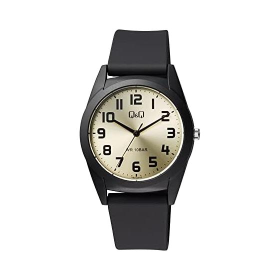 [Citizen QQ] Watch Analog Waterproof Urethane Band Overseas Model VS22J010 Black